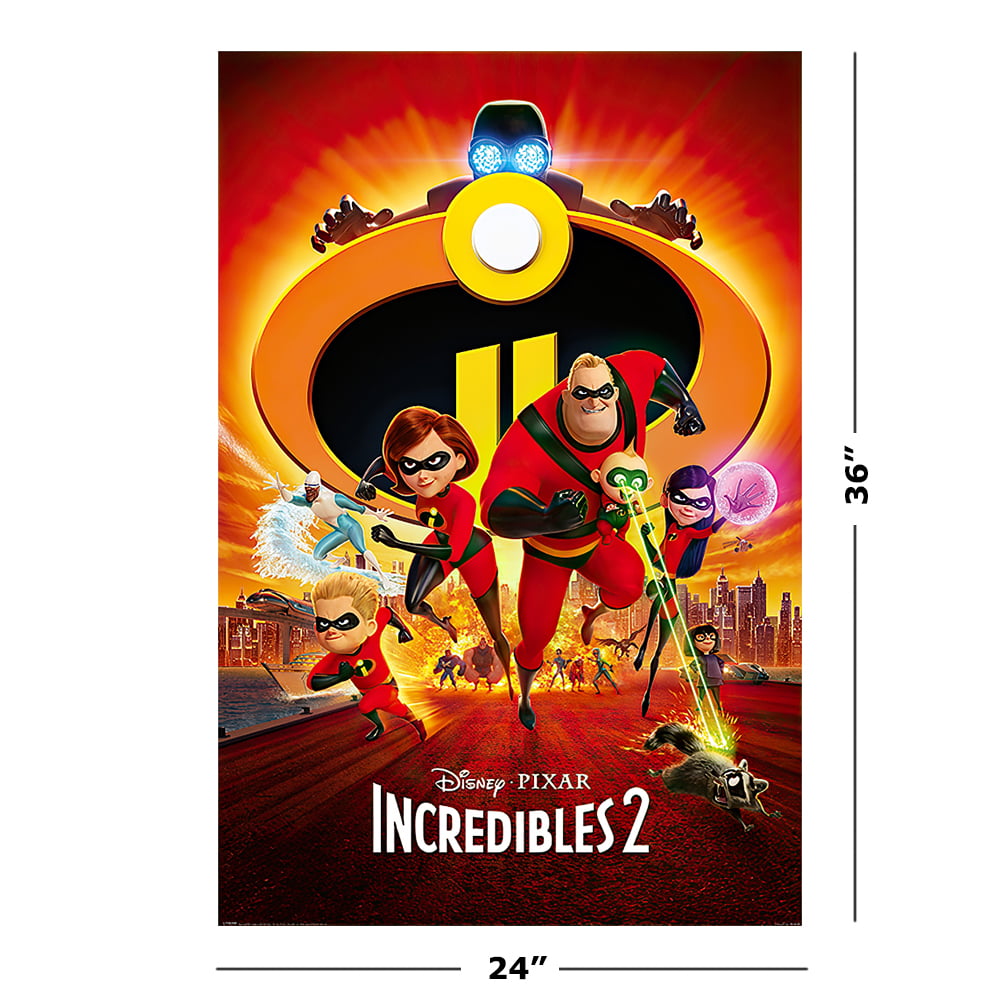 The Incredibles Poster 1 • A4 & A3 • Birthday • Stocking Filler 