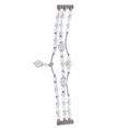 thumbnail image 1 of Adjustable Watch Strap White Agate Watchband For Women Sports Watch Band 1Set, 1 of 3