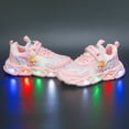 thumbnail image 5 of Kids LED Light Up Sneakers Girls Running Shoes Lightweight Sport Outdoor Walking Shoes for Girls Christmas Birthday Children Show Gift (Toddler/Little Kid/Big Kid) ﻿, 5 of 14