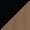 Black/Chestnut, variant on Little Seeds Laurel 6-Drawer Dresser