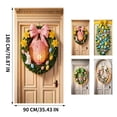 thumbnail image 3 of Rideau de Porte de Pâques Article Suspendu Festif Adapté pour une Utilisation Intérieure et Extérieure pour les Fêtes, 3 of 6
