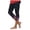 Pink, variant on Mnuaqn Floral Capri Pants for Women High Waist Tummy Control Printed Leggings Trendy Casual Dressy Comfy Silm Fit Tights (M, Khaki)