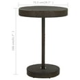 thumbnail image 4 of vidaXL Patio Table Outdoor Side Coffee Table Outdoor Furniture Poly Rattan, 4 of 28
