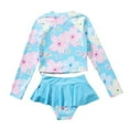 thumbnail image 5 of Besly UV 50+ Long Sleeve Rashguard Swimsuit Sets (Girl's), 5 of 7