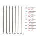 thumbnail image 3 of We T 20x Juego 12 13 14 15 16 17 18 19 20G Body Piercing Needle Disposable Sterile Stainless Steel Para Nose, 3 of 4