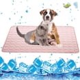 thumbnail image 1 of Dog Cooling Mats Summer Pet Blanket Soft Cats Kennel Ice Pad for Dog Cat Sofa, Car Seat and Outdoor, 1 of 6