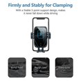 thumbnail image 2 of Wireless Car Charger Car Clamping Fast Charging Air Vent Phone Holder Mount-, 2 of 4