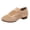 Khaki, variant on Women's Dance Shoes Closed Toe 𝖫a𝖼e Up Sandals Elastic Breathable Knit Shoes Comfort Soft Sole S𝗅ip On Sandles for Ballroom Latin Sa𝗅sa Teaching Pract𝗂ce Performance