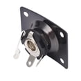 thumbnail image 1 of Guitar Output Jack Plate, Electric Guitar Square Shape Metal Compact Guitar Jack Socket Plate For Telecaster, 1 of 8