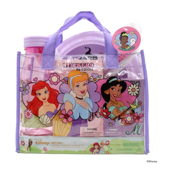 Disney Princess Clear Tote Prefilled Gift Set