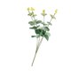 thumbnail image 3 of Eucalipto artificial STEM Hojas falsas Decoración Falso Follaje Verde Vase rama de relleno para festival Restaurante de bodas de vacaciones 4 cabezas de longitud 37 cm, 3 of 8