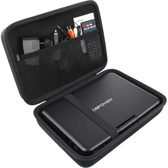 Hard Travel Case for DBPOWER 11.5"/12" Portable DVD Player