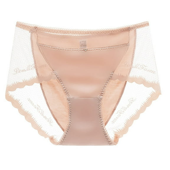 Seductiva Women Clothing Women Pantie Women Solid Color Lace Fabric High Elasticity Underwear