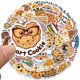 thumbnail image 2 of Stickers Jaurney 50 piezas, calcomanías de vinilo impermeables con diseño de galletas, 2 of 7