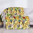 thumbnail image 3 of Yiaed Animals Print Blanket Throw Blanket Soft Cozy Flannel Blanket for Home Bed Sofa Couch Chair-50"x40", 3 of 6