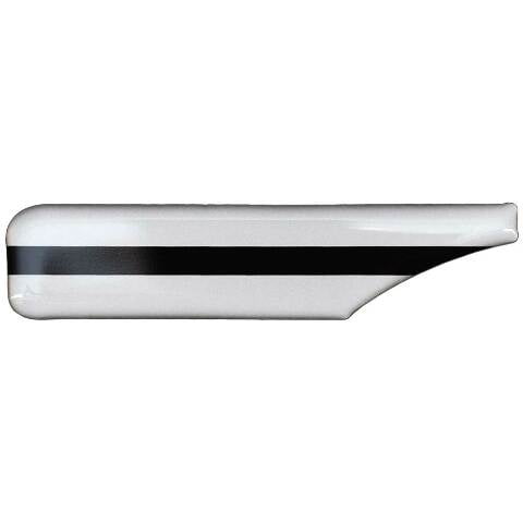 Lund Boat Raised Emblem Decal 2158172 | Rebel XL Sticker Silver (STBD)