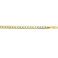 thumbnail image 2 of Ritastephens Sterling Silver Gold Overlay Figaro Chain Necklace 20" 4.5mm, 2 of 5