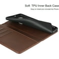 thumbnail image 5 of for Galaxy A21S Wallet Case,Premium PU Leather Flip Folio Case,Card Slots,Cash Pocket,Kickstand,Magnetic Closure TPU Shockproof Interior Protective Case for Samsung Galaxy A21S,Brown, 5 of 14