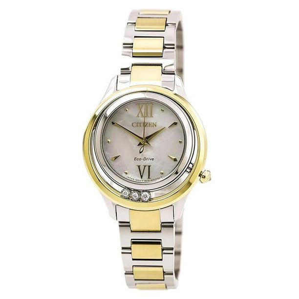 Citizen Eco Drive L Sunrise LS Ladies Watch EM0514 52D Walmart