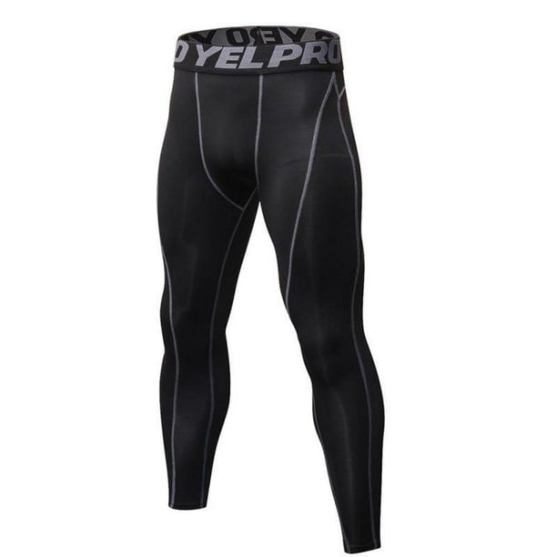 Men's Athletic Compression Pants Baselayer Quick Dry Sports Running Gym ...