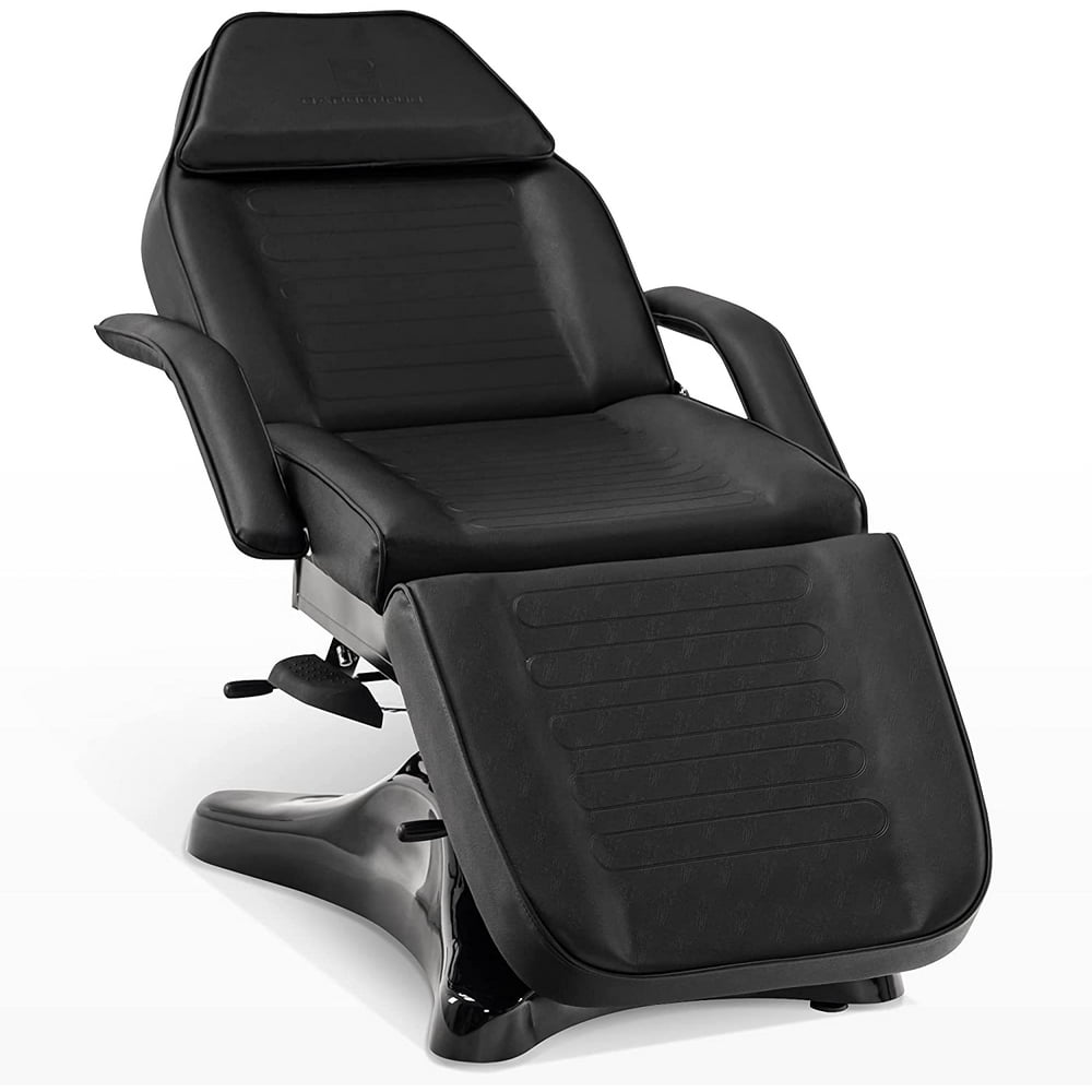 BarberPub Massage Chair Table with Hydraulic Pump, Adjustable Multi