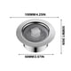 thumbnail image 3 of Filtro de Fregadero de Cocina de Acero Inoxidable | Tapón de obstrucción a prueba de olores | Diseño de núcleo de rebote de prensa | Bloqueo de resorte de doble sello | Fácil desmontaje y limpieza, 3 of 8