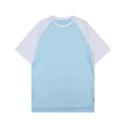 thumbnail image 3 of Rvwovn Men's Raglan Baseball Tee Shirt - Short Sleeve Colorblock Shirts for Athletic Running, 3 of 5