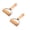 2pcs 1, variant on lanema Wooden Rolling Pin Dough Press Tool For Homemade Noodles Cookie And Pie Crusts
