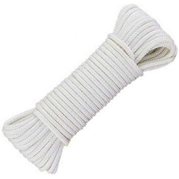 Roofei Soft Rope Cord, 1 Pcs 10 M 8 MM All Purpose Cotton Rope