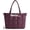 Burgundy Bay, variant on Expandable Tote Bag for Women, Puffer Work Tote Travel Bag