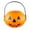 Orange, variant on Jack O Lantern Bucket Candy Pail Halloween Decoration Classic Pumpkin Design for Children's Trick or Treat