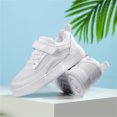 thumbnail image 3 of Boys Girls Sneakers Running Shoes Mesh Breathable Hook and Loop Slip-on Tennis Shoes (Little Kids/Big Kids), 3 of 6