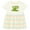 Natural with Stripes, variant on Inktastic Grasshopper Girls Baby Dress