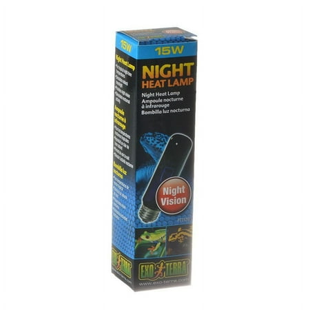 UPC: 0015561221207 | 15 watt (T10 Bulb) Exo Terra Night Heat Lamp