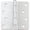 Polished Chrome, variant on Stone Harbor Hardware Standard Hinge, 4 Inches, 1/4" Radius Corner, Bulk Pack (100 Each), Satin Chrome