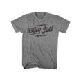 thumbnail image 1 of Billy Joel Logo Graphite Heather Adult T-Shirt Tee, 1 of 2