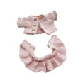 thumbnail image 2 of Conjunto de ropa para muñecas perfke 17 cm 2 piezas rosa, 2 of 9