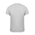 thumbnail image 4 of LilyLLL Mens Solid Color Casual Workwear Shirts Short Sleeve Collared T-shirt Tops, 4 of 4