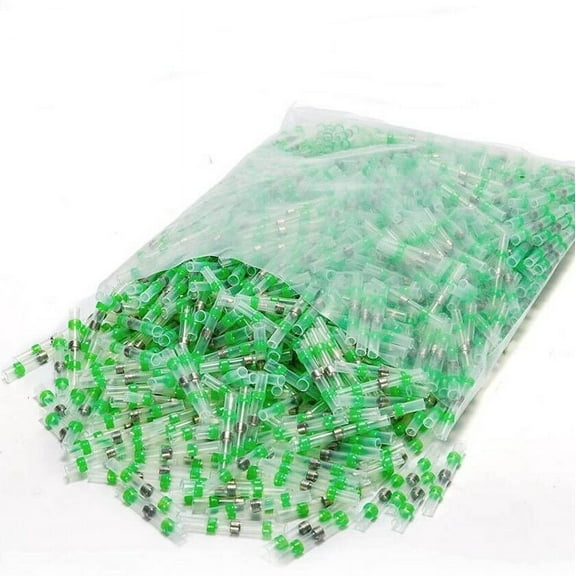 500Pcs 18-16 Gauge Solder Seal Sleeve Heat Shrink Wire Connectors Waterproof AWG