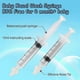thumbnail image 4 of 4pcs Nasal Syringe For Baby, Silicone Baby Nasal Aspirator Qucik Syringe Nose Cleaner Rinsing Tool For Baby/infant/kid, 4 of 5