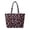 Candy Cane, variant on KUIFORTI Christmas Stocking Quilted Shoulder Bag for Women Sandproof Spacious Tote Handbag Top Zipper Closure for Beach Getaways, Cruise Vacations, Office and Gym Activities
