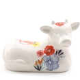 thumbnail image 4 of The Pioneer Woman Flea Market Red Decorated 6.5" Cow Butter Dish, 4 of 5