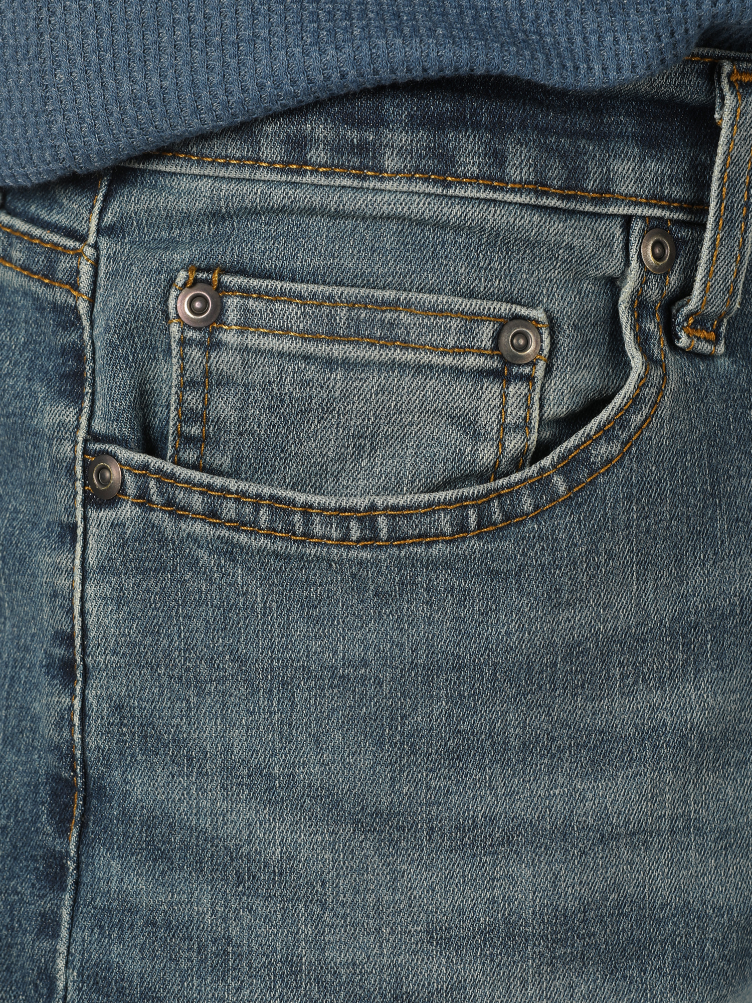 George Men's Slim Fit Bootcut Jeans photo 5