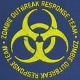 thumbnail image 2 of CafePress - Zombie Outbreak Response Team Maternity T Shirt - Maternity Dark T-Shirt, 2 of 3