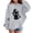 Light Ashy, variant on TIREOW Girls and Boys Halloween Hoodie Long Sleeve Hooded Sweatshirt Halloween Themed Printed Loose Casual Pullovers Tops