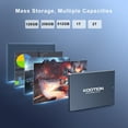 thumbnail image 3 of Kootion 256GB SATA III SSD Internal Solid State Drive 2.5” Up to 500MB/s SSD Hard Drive, 3 of 7