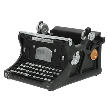 

NUOLUX Resin Typewriter Flowerpot Typewriter Mini-planter Plant Pot Home Decor
