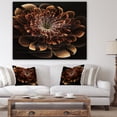 thumbnail image 4 of Design Art - Fleur Fractale Brune, 4 of 5
