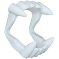 thumbnail image 6 of 12 White Vampire Fangs, Plastic Teeth, Costume Accessory Party Favors, 6 of 6