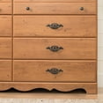 thumbnail image 3 of South Shore Prairie 8-Drawer Double Dresser, Country Pine, 3 of 9